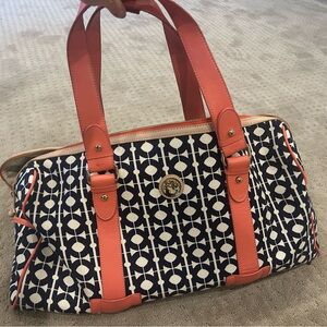 Spartina: Stylish Navy and Coral Women's Bag